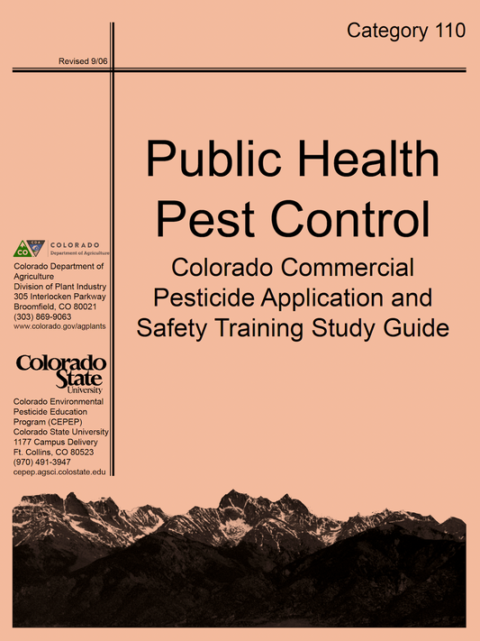 Category 110G: Government-Sponsored Public Health Pest Control (2006)